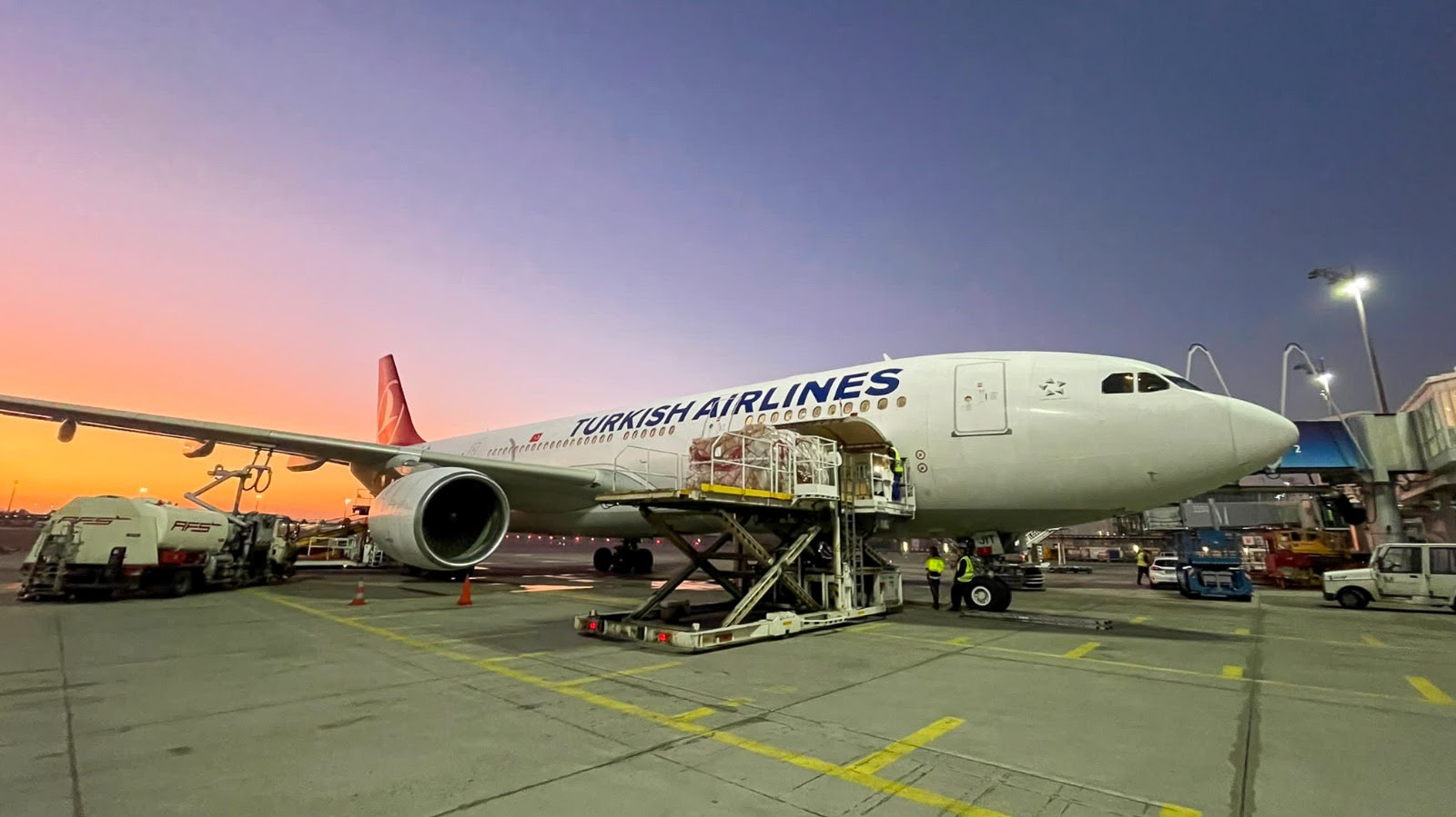 Turkish Airlines oferece ajuda humanitária