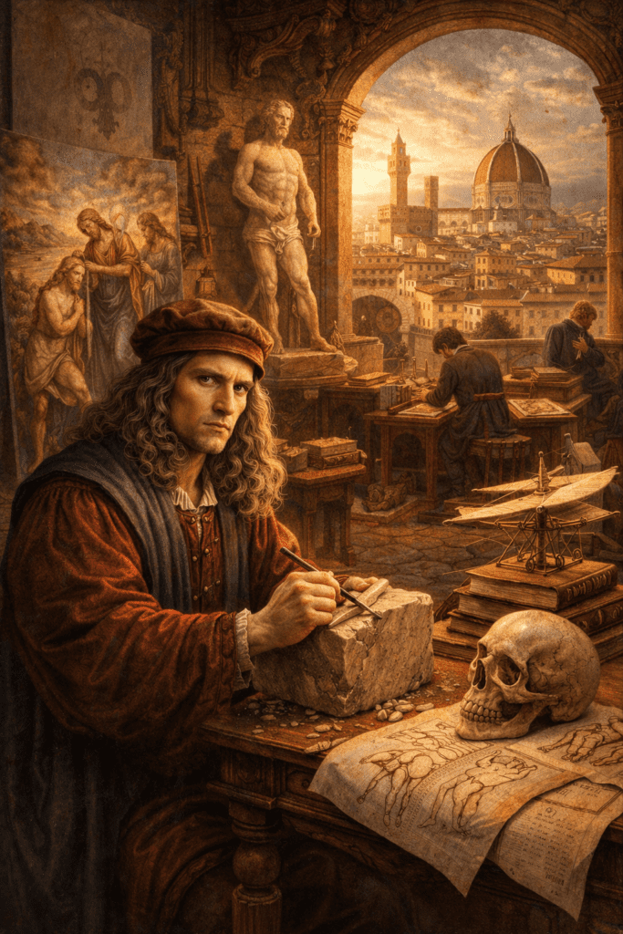 Leonardo da Vinci em Florença: Onde Nasceu o Gênio do Renascimento