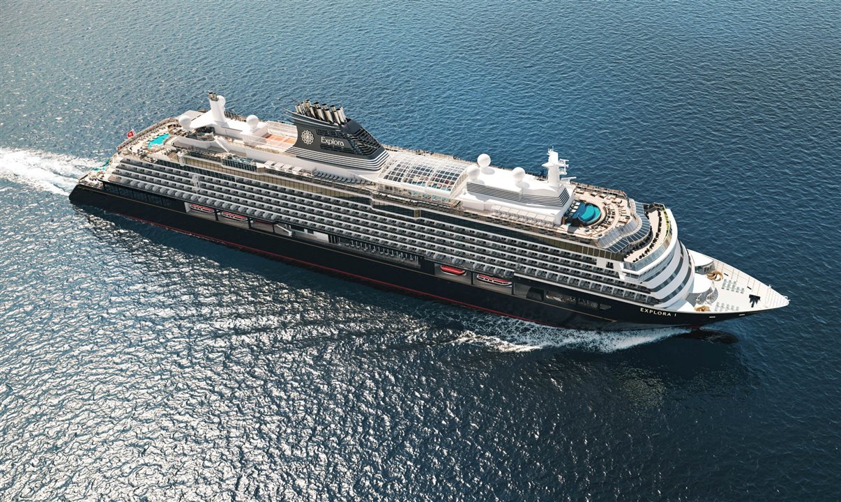 Navio Explora I da Explora Journeys abre reservas para primeira Volta ao Mundo em 2029. Se você gosta de cruzeiro marítimo vai adorar saber