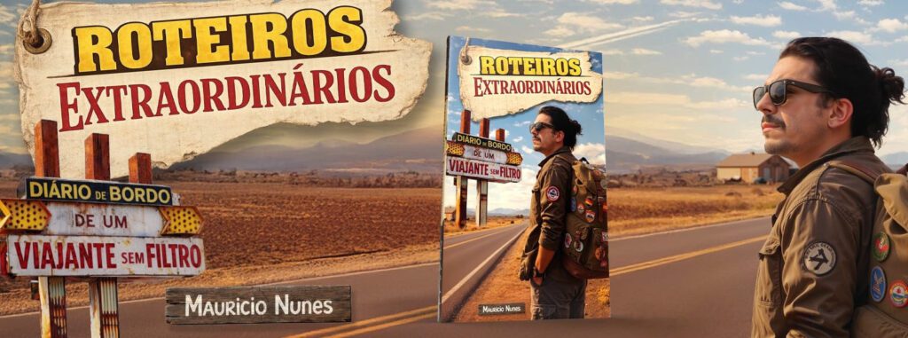 Lançamento do livro "Roteiros Extraordinários - O diário de bordo de um viajante sem filtro"