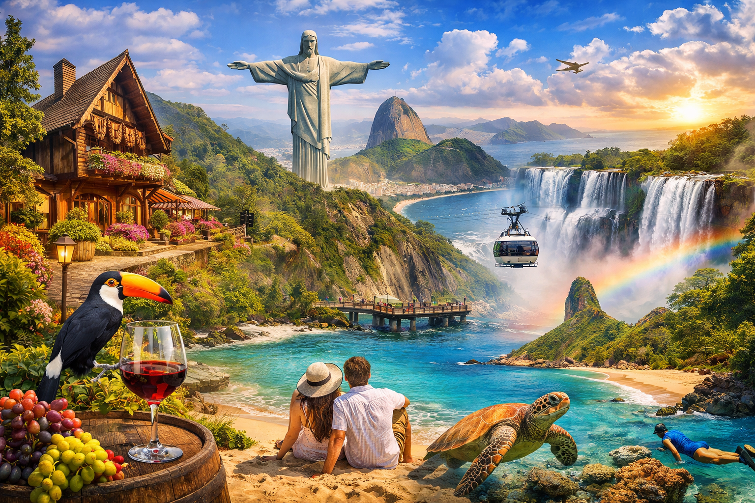10 melhores destinos para viajar no Brasil: guia completo por tipo de viagem