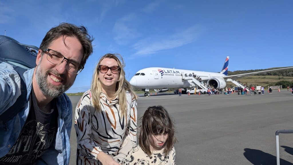 Como é a Pista do Aeroporto da Ilha de Páscoa