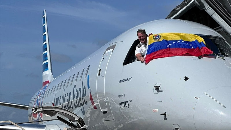 American Airlines retornará a Caracas em setembro de 2026